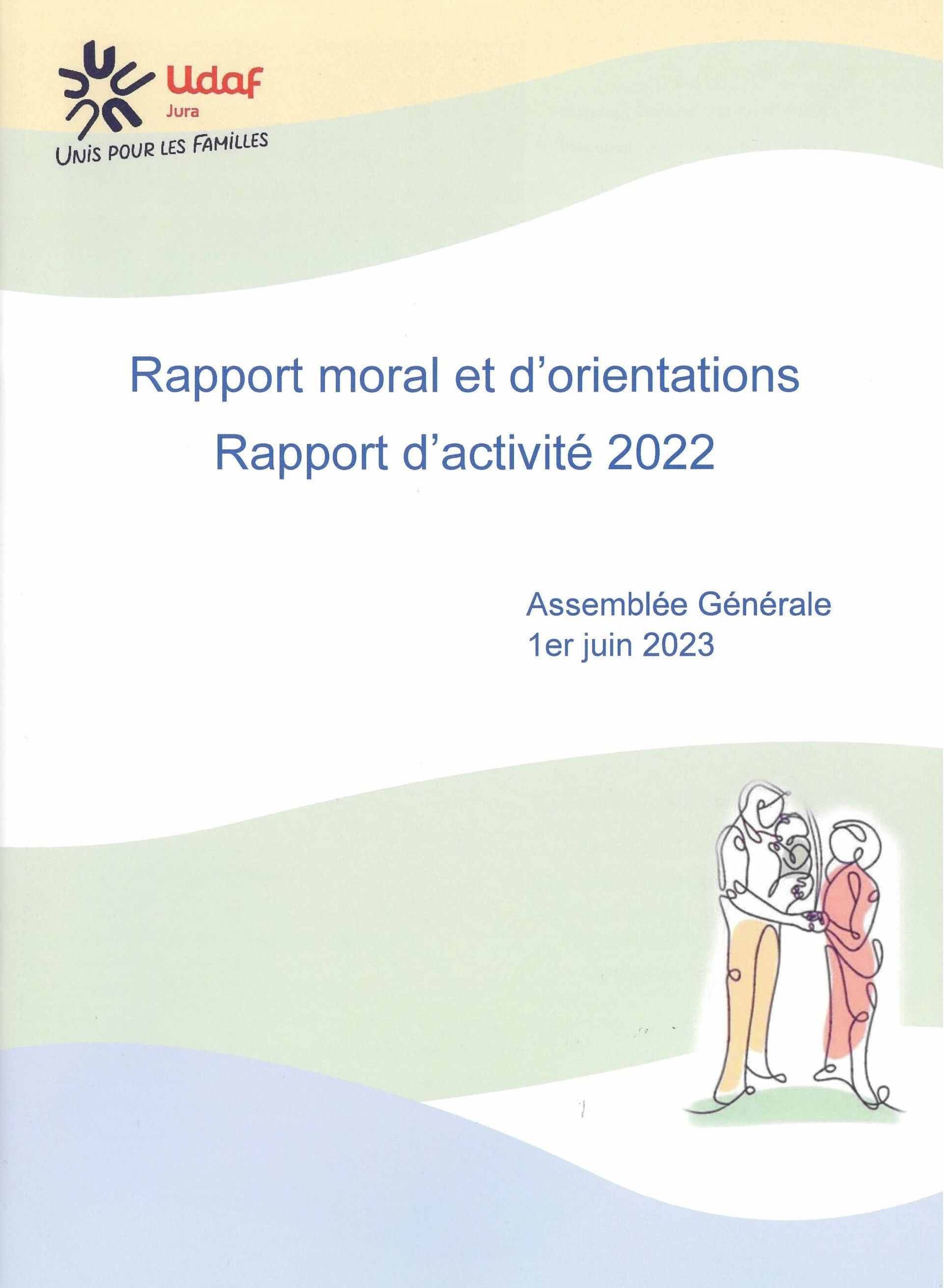 Rapport d'activité 2022 - Udaf 39 Jura